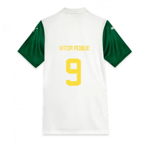 Dres Palmeiras Vitor Roque #9 Preč 2025-26 Krátky Rukáv
